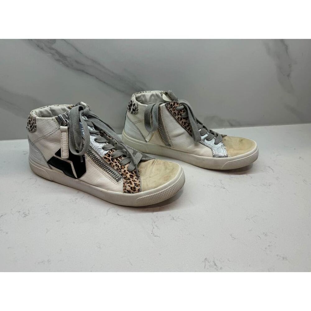 Dolce Vida Women’s Size 7 High Top Leather Sneakers